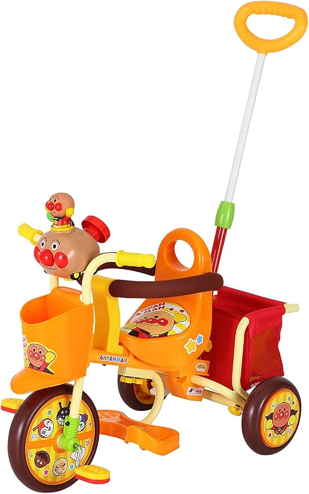 Amazon.co.jp: ジョイパレット おでかけ三輪車 わくわくアンパンマン