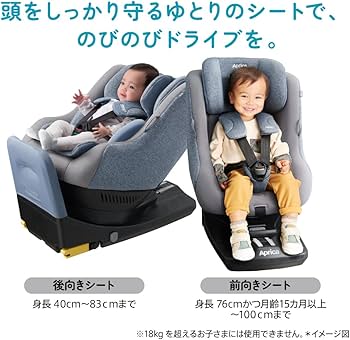 Amazon | Aprica(アップリカ) チャイルドシート ISOFIX固定 クルリラ