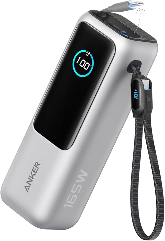 Amazon.co.jp: Anker Power Bank (25000mAh, Built-In & Retractable