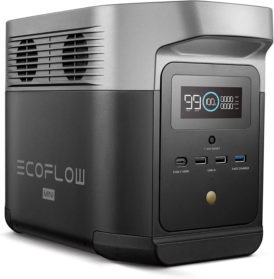 Amazon.co.jp: EcoFlow(エコフロー) ポータブル電源 DELTA mini 大容量