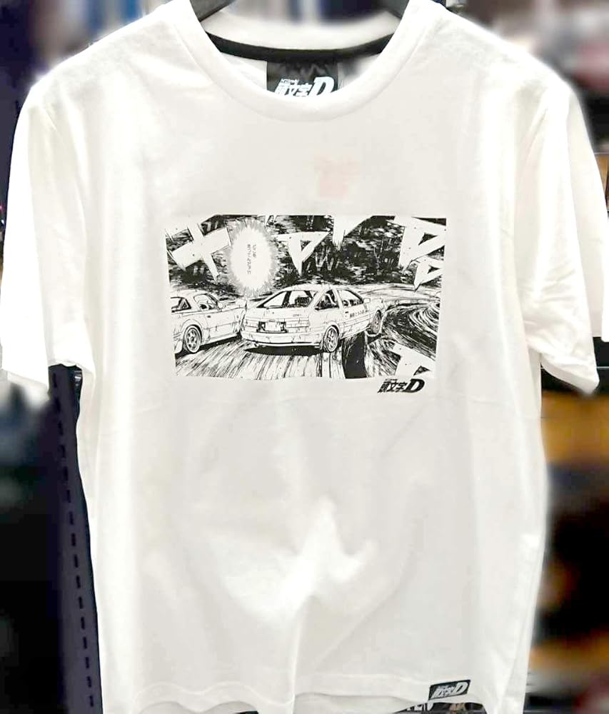 Amazon.co.jp: 【LLサイズ メンズ】 頭文字D Tシャツ ホワイト