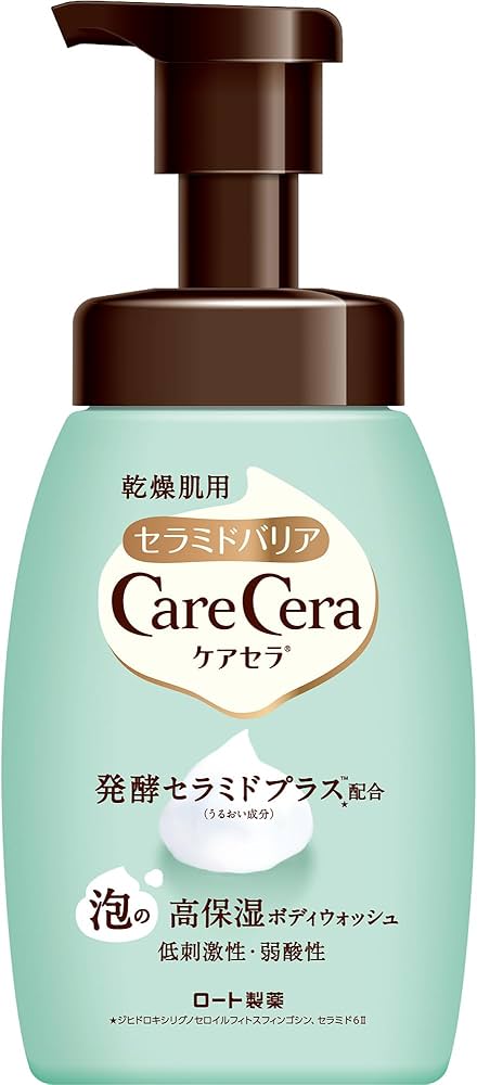 Amazon.co.jp: ケアセラ(CareCera) 泡の高保湿ボディウォッシュ ボディ