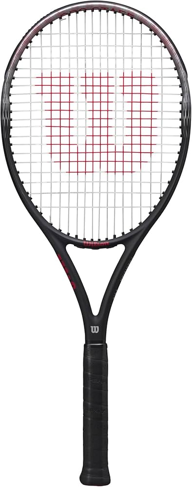 Amazon | Wilson Pro Staff Precision 100 テニスラケット ブラック