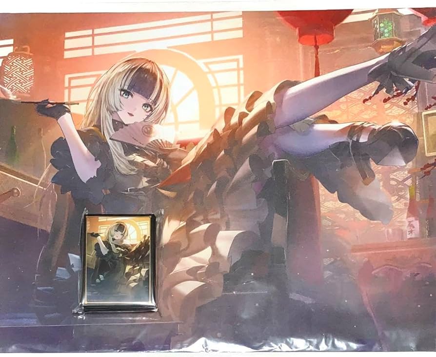 α1 ホロライブ 扇子&タバコ&提灯 儒烏風亭らでん スリーブ&プレイ