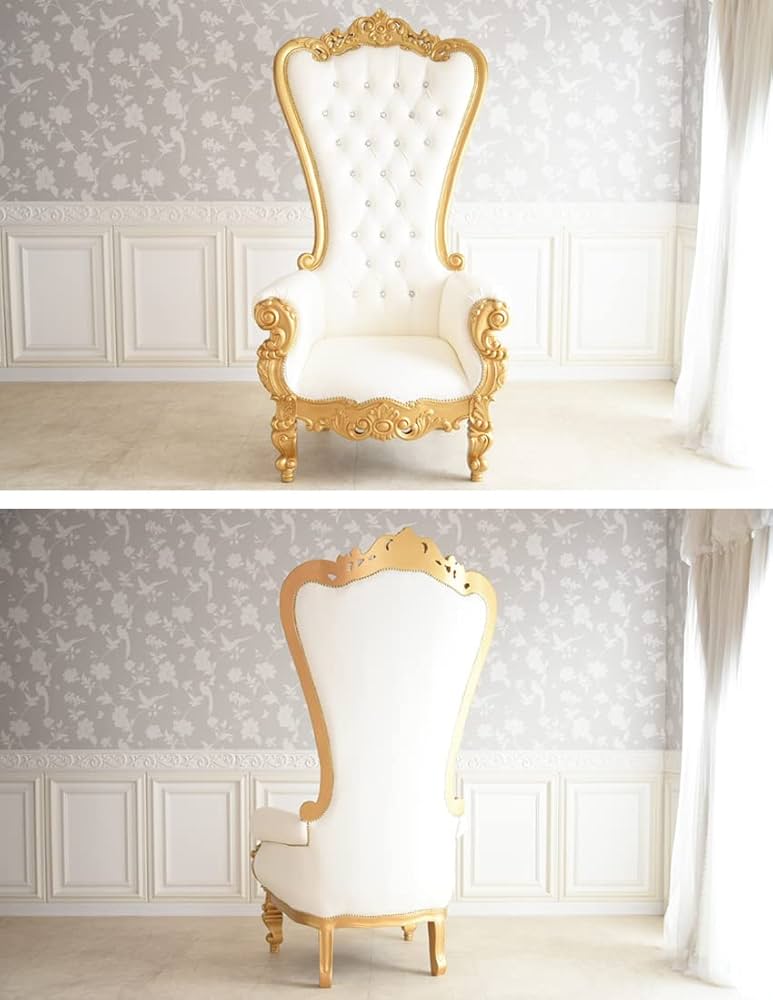 Amazon｜MODERN ROCOCO コレクション・ロココゴールド・女王様の椅子