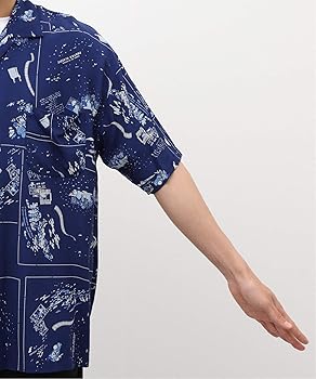 Amazon.co.jp: Porter Classic FRENCH FILM Aloha Shirt, yellow