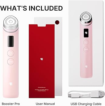 medicube Age-R Booster Pro Pink, Massageador De Beleza Real Glass