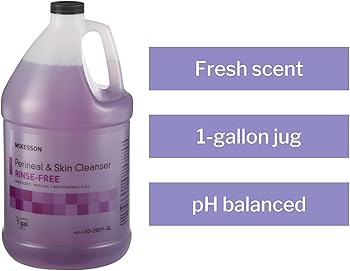 Amazon.com : McKesson Perineal Skin Cleanser with Aloe, 1 Gallon