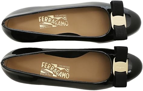 Amazon | [フェラガモ]パンプス ヴァラ ブラック レディース FERRAGAMO