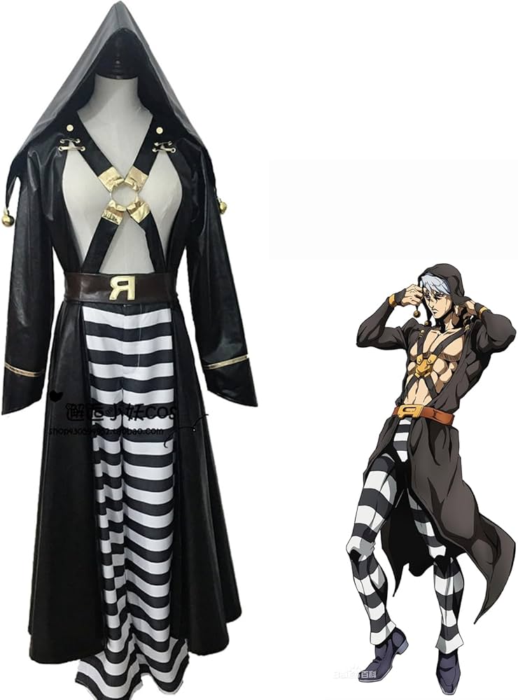 Amazon.co.jp: [YAORUI] リゾット・ネエロ 戦闘服 ジョジョの奇妙な