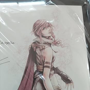 Amazon.co.jp: FF13 ライトニング オリジナルイラストプレート 会員