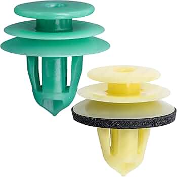 Rexka 20 Sets Pillar Garnish Door Trim Panel Retainer Clips Kit