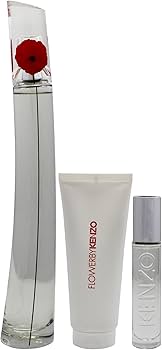 Amazon.com : Flower by Kenzo for Women - 3 Pc Gift Set 3.3oz EDP