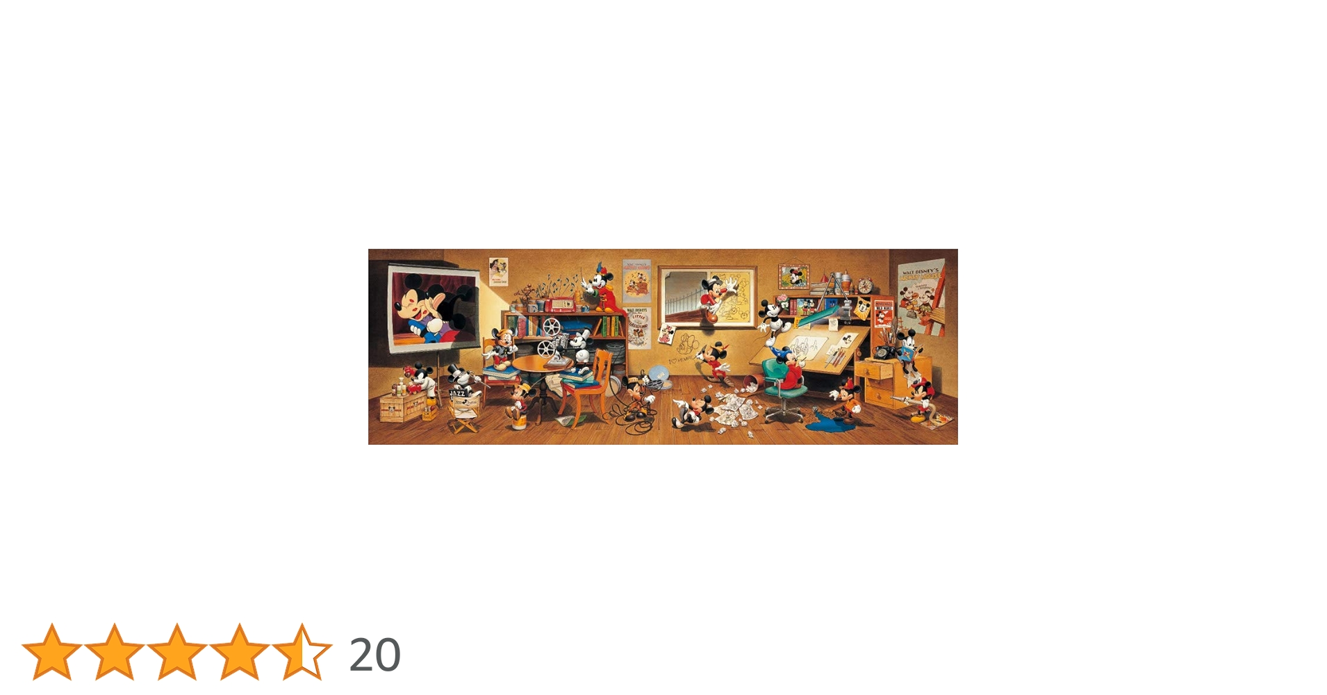 テンヨー ディズニー タッチダウン ミッキー！ ジグソーパズル 780