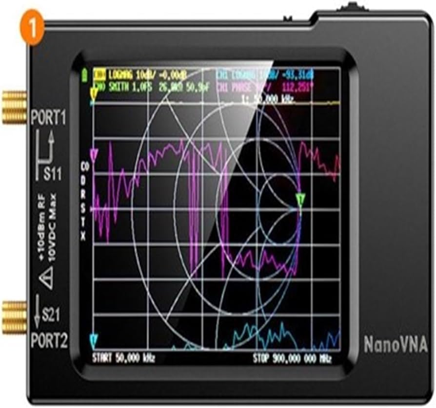 Amazon.co.jp: ネットワークアナライザー NanoVNA-H ベクトル