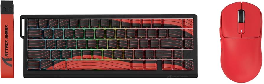 Amazon.com: ATTACK SHARK X68PRO HE Mechanical Wireless Gaming