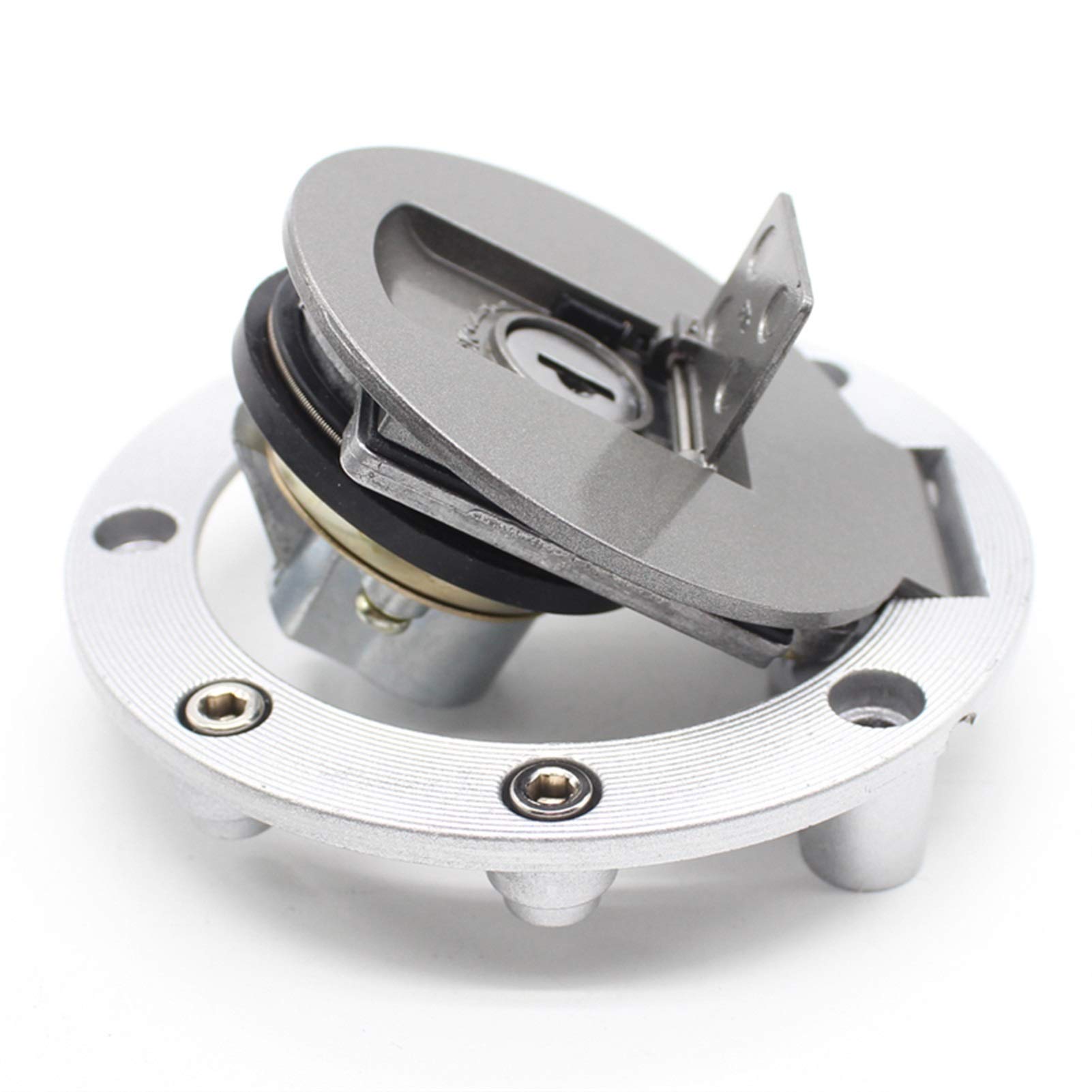 Amazon | タンクキャップ/フィットのための-ヤマハXJR1200 XJR400 /CNC