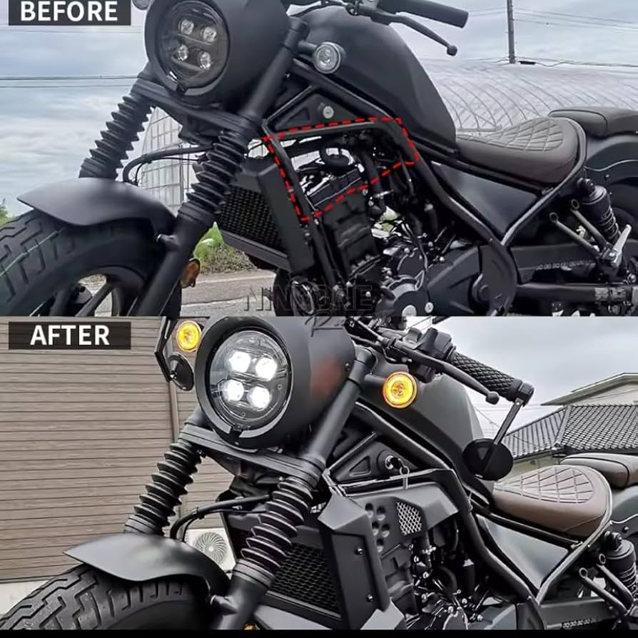 Amazon | 【GOLDFAUST】レブル 250CC 500CC サイドカバー サイドカウル