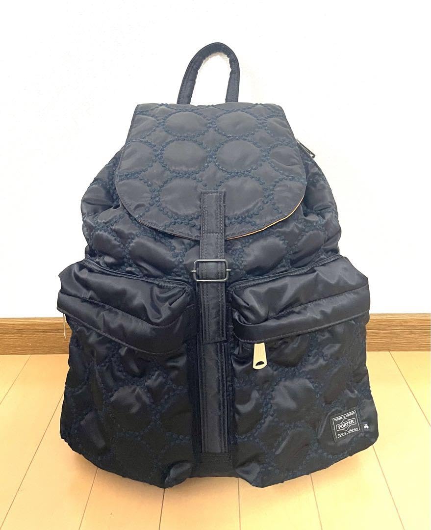 Amazon.co.jp: ミナペルホネン ポーター リュック タンバリン ネイビー