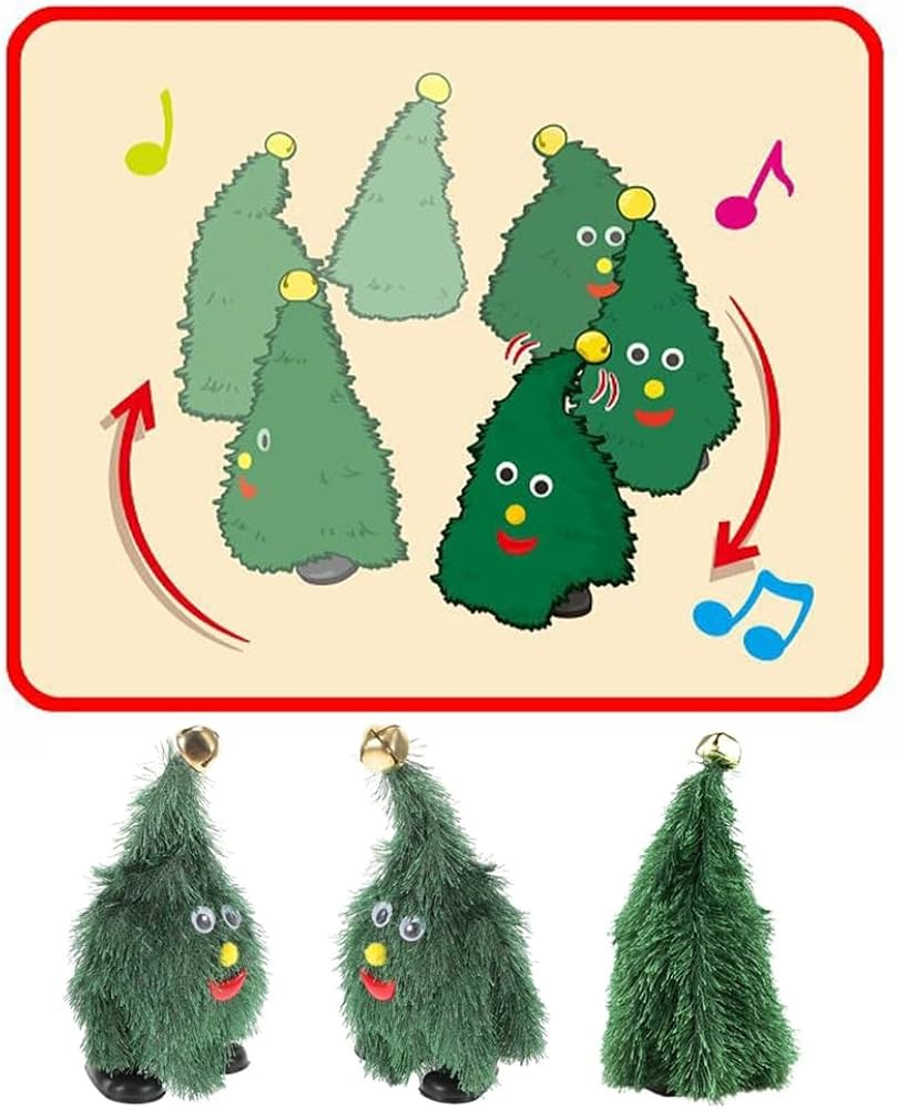 Amazon | ダンシングクリスマスツリー ウォーキングツリー かわいい