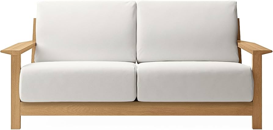 Amazon｜無印良品 ソファ本体 幅178.5×奥行96×高さ82.5cm 木製フレーム