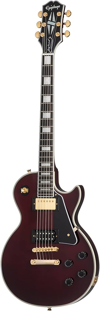 Amazon | Epiphone Jerry Cantrell Wino Les Paul カスタム、ワイン