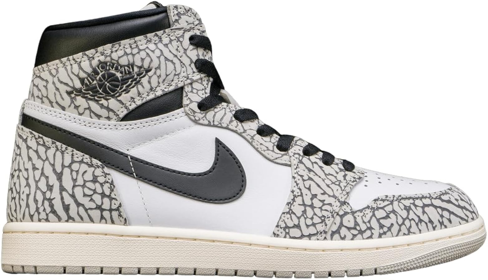Amazon.com | (Men's) Air Jordan 1 Retro High OG 'White Cement