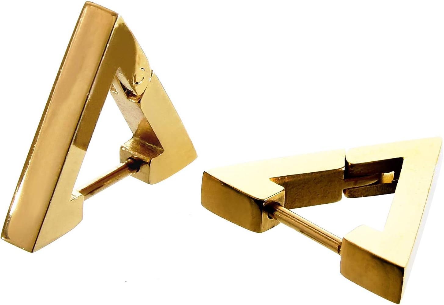 Amazon | [セイヤインターナショナル] ピアス メンズ レディース 三角