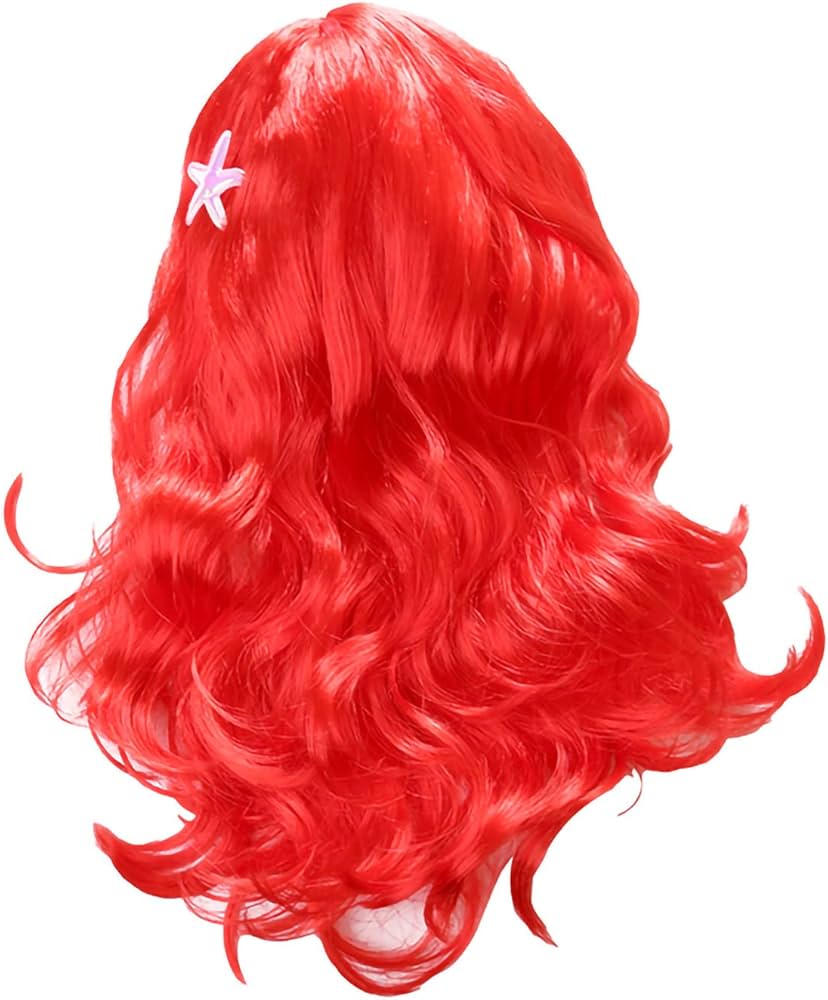Amazon.co.jp: 子供 かつら 女の子 アリエル デラックス アリエル