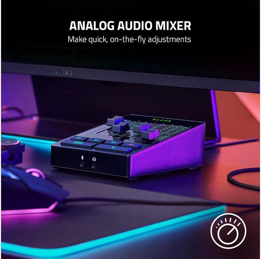 Amazon | Razer オーディオミキサー: オールインワンストリーミング