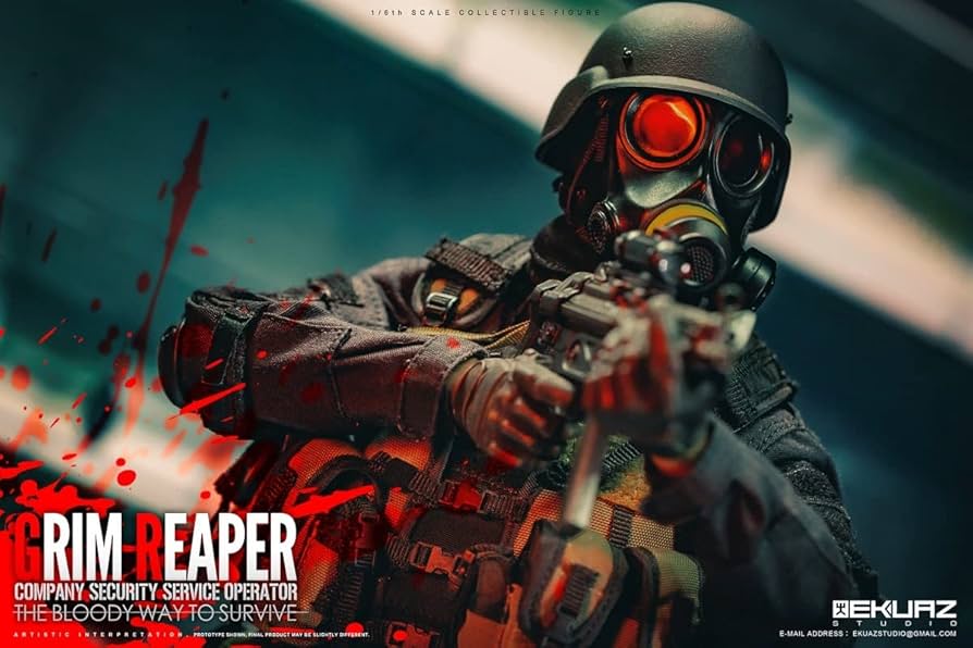Amazon | EKUAZ STUDIO 1/6 CSS特殊部隊 死神 未開封 EKS05 THE BLOODY