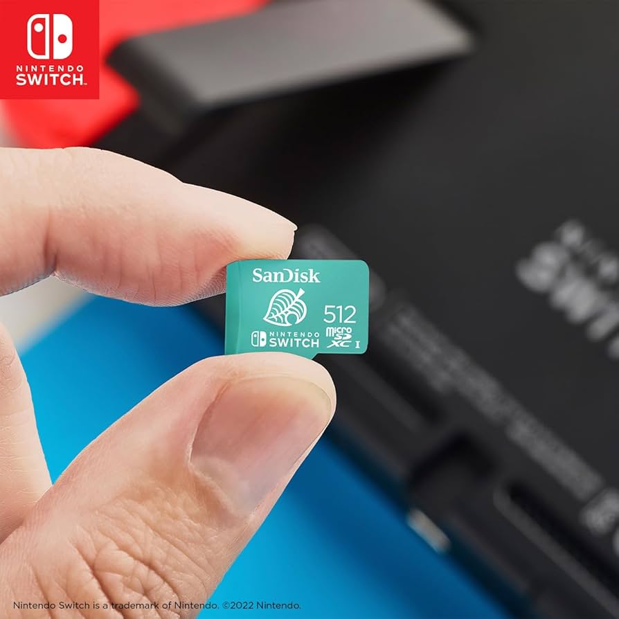 SanDisk 512GB microSDXC-Card, Licensed for Nintendo Switch