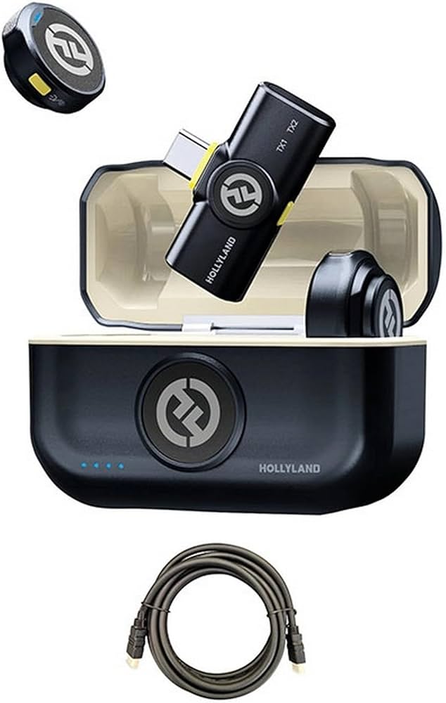 Amazon.com : Hollyland Lark M2 USB-C 2.4 GHz Charcoal Wireless