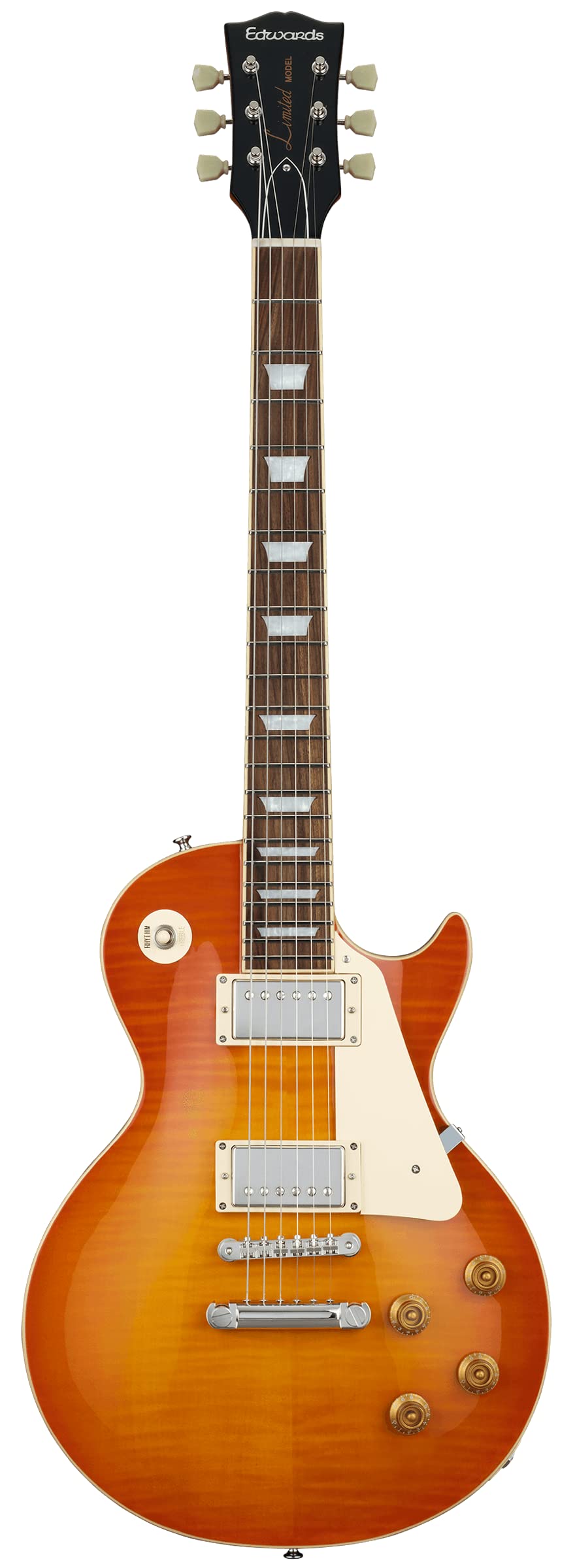 Amazon | EDWARDS エドワーズ E-LP-STD Vintage Honey Burst エレキ