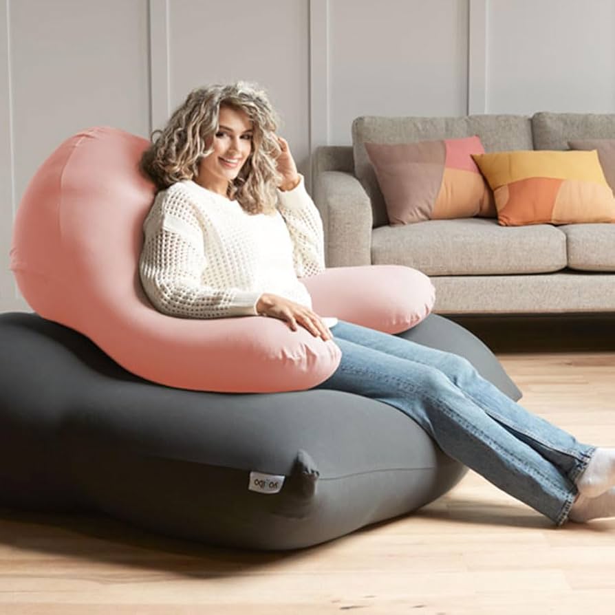 Amazon.co.jp: Yogibo Ghost ヨギボー ゴースト オレンジ U字 ビーズ