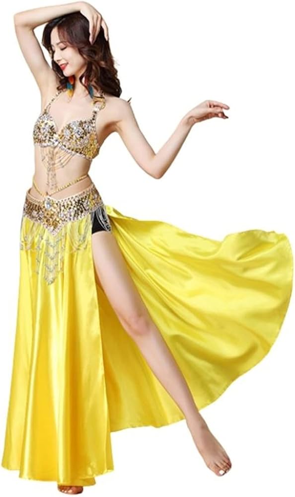 Amazon.co.jp: ダンス服 ベリーダンスコスチューム S/M/L 3ピースブラ