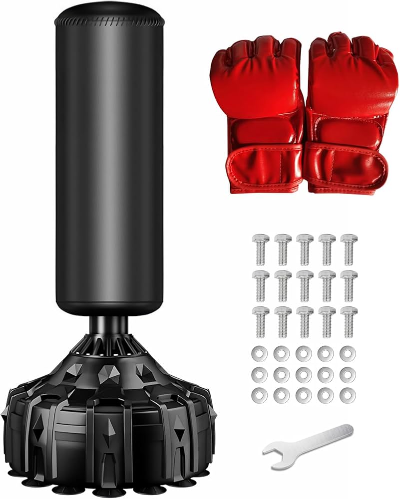 Amazon.co.jp: Youabubu スタンド式サンドバッグ 自宅用サンドバッグ