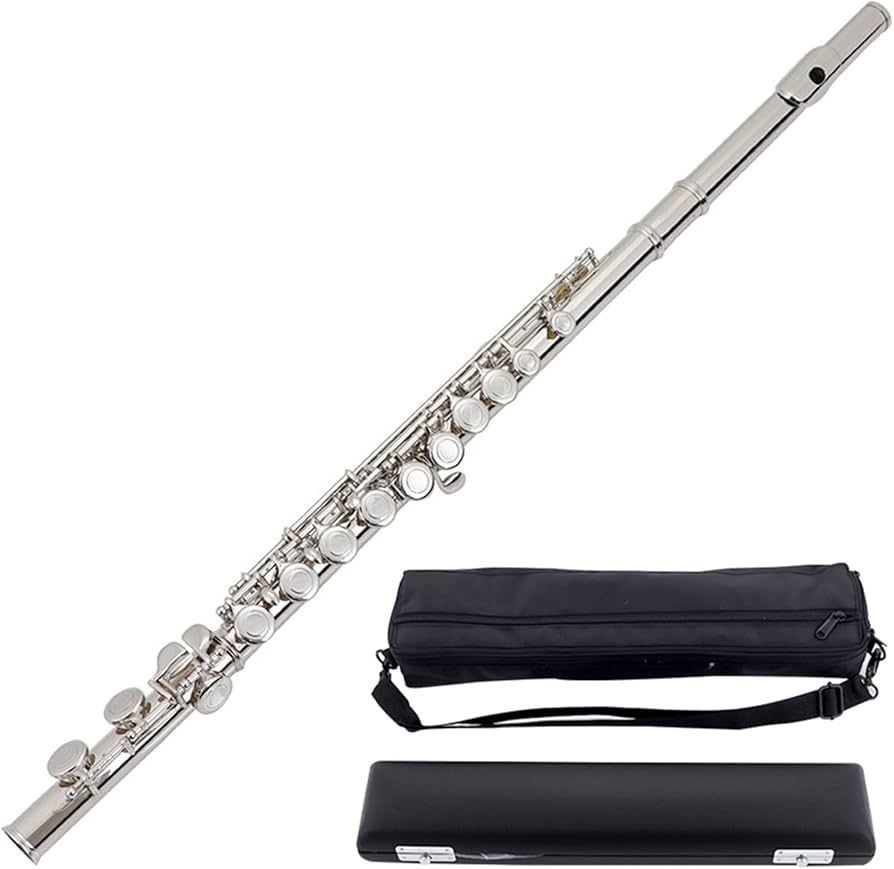 Amazon | フルート 初心者用フルートプロフェッショナル演奏ニッケル