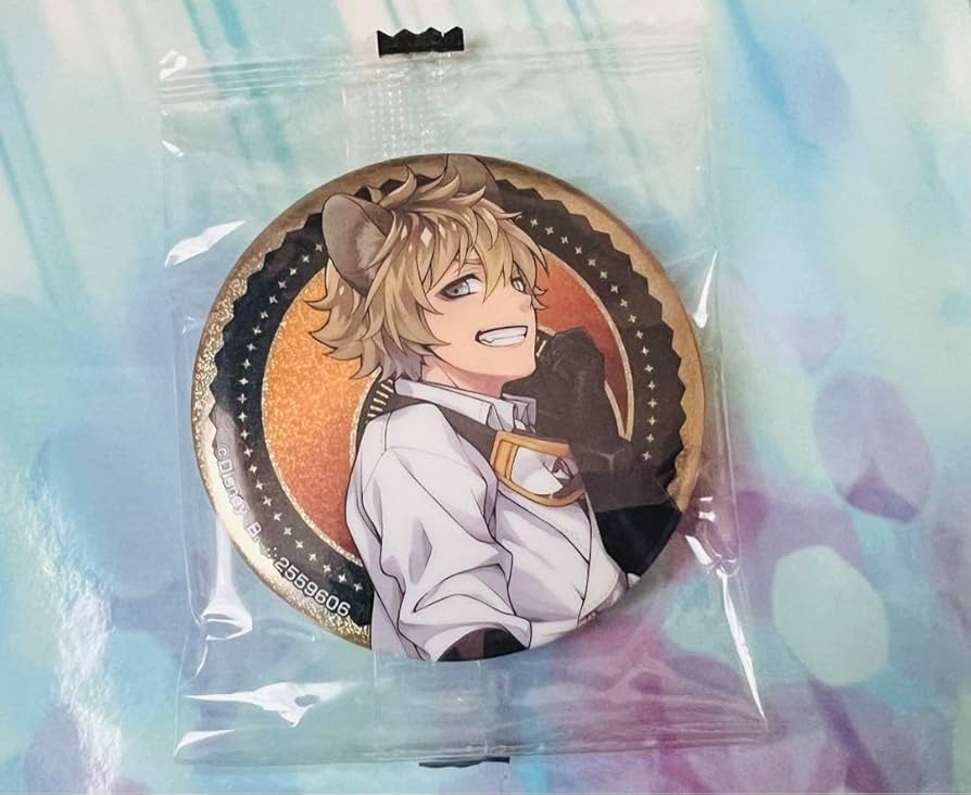 Amazon | ツイステ namco限定缶バッジ ナムコ缶 ラギーブッチ | バッジ