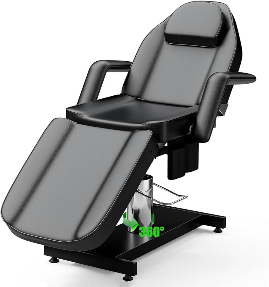 Amazon.co.jp: プロフェッショナルマッサージベッド、360°回転昇降式