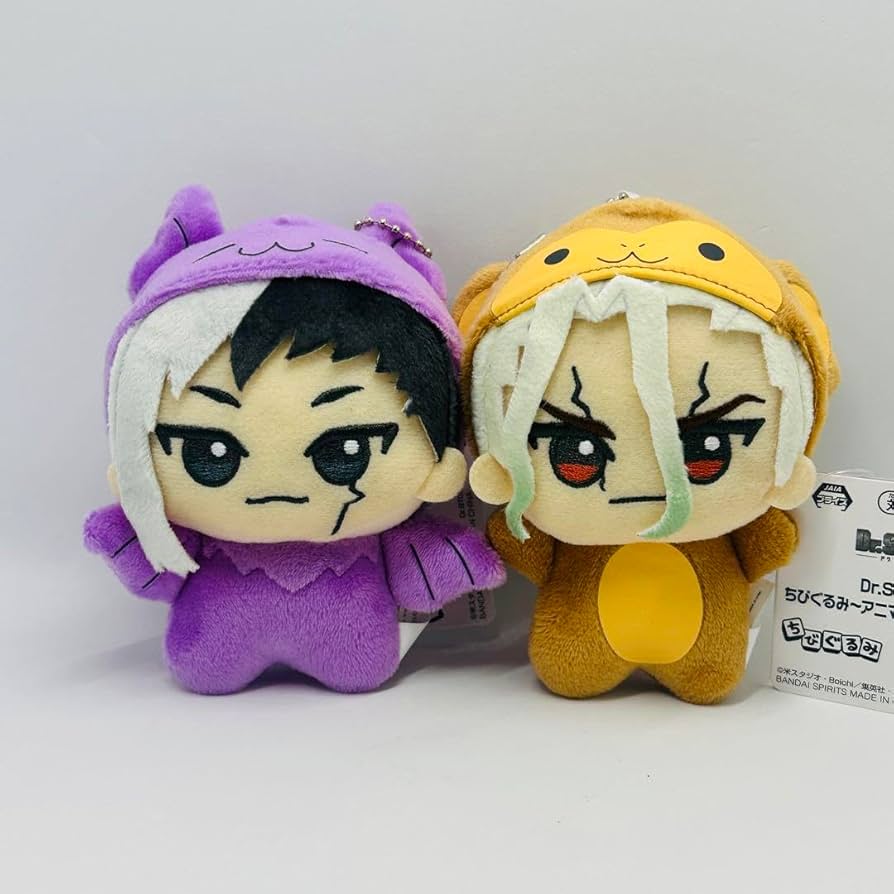 Amazon.co.jp: dr.stone ドクターストーン ちびぐるみ アニマル 石神千