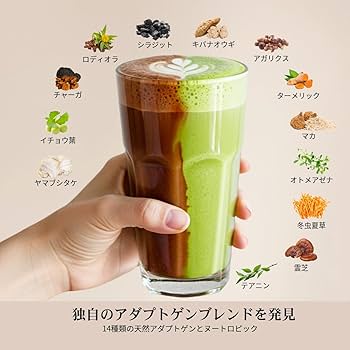Amazon.co.jp: 【公式】AdaptoLatte アダプトラテ 抹茶 360g