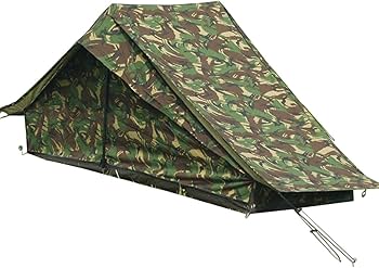 Amazon | オランダ軍 テント グランドシート付 エントランス2カ所