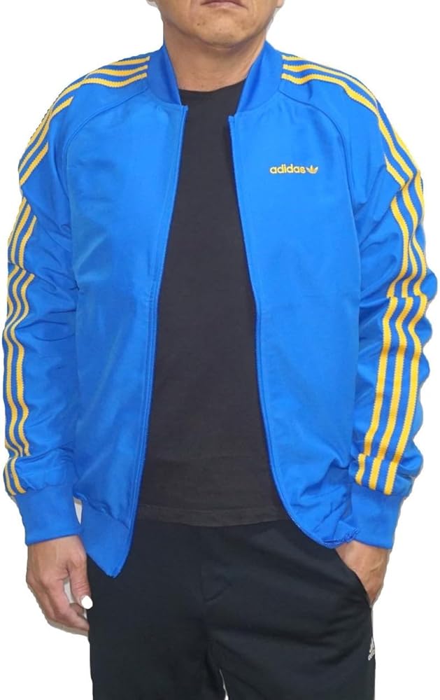 Amazon | [アディダス] ジャージ 青 IW3235 スーパースター SST