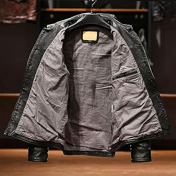 Amazon | [Tuklye] 山羊革 メンズ 1.1mm ゴートスキンヴィンテージ