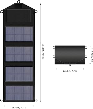 Amazon.co.jp: YIZENTURY 35Wソーラーチャージャー 小型 折り畳み
