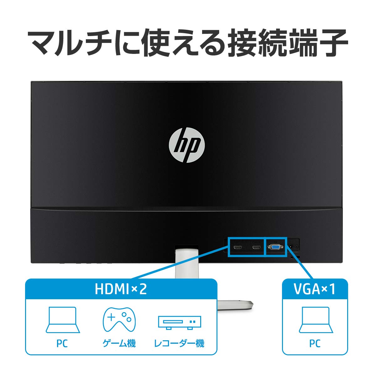 Amazon.co.jp: HP モニター 27インチ ディスプレイ フルHD 非光沢IPS