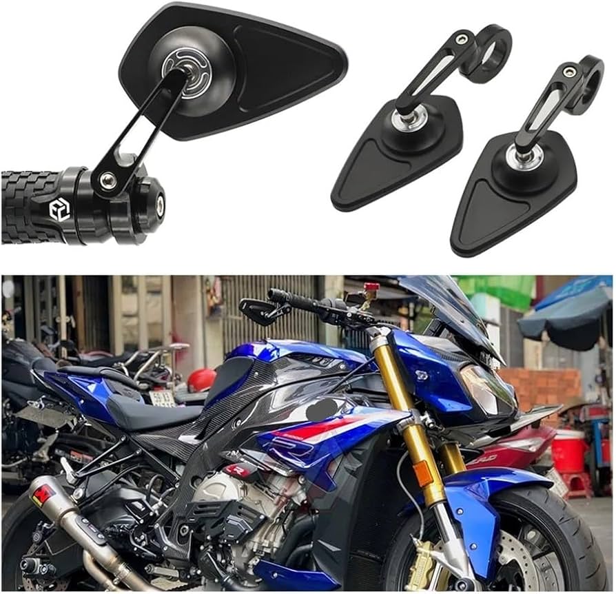 Amazon | オートバイ バックミラー バーエンドミラー R18 用 Rニネット