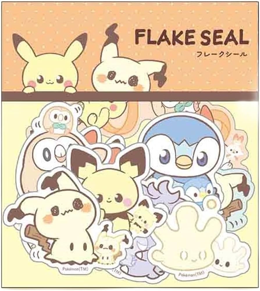 Amazon.co.jp: マリモクラフト ポケットモンスター フレークシール