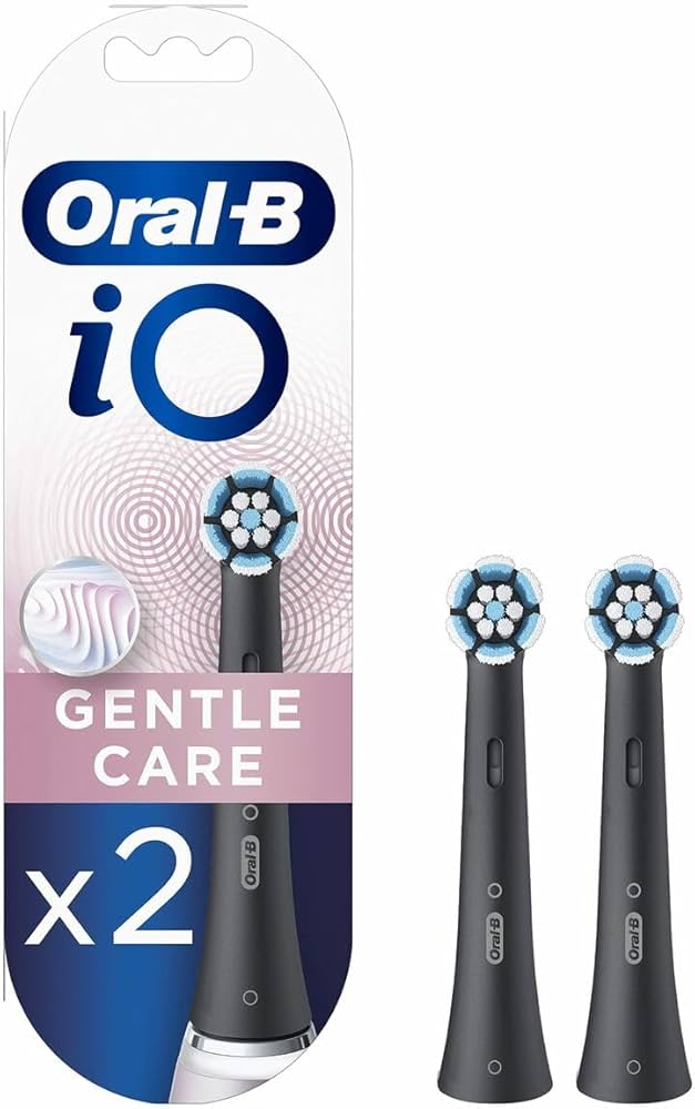 Amazon.com : Oral-B - IO Gentle Care Black (2 pcs) : Health